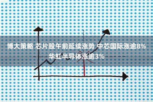 博大策略 芯片股午前延续涨势 中芯国际涨逾8%华虹半导体涨逾3%