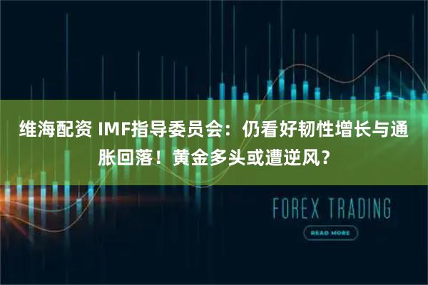 维海配资 IMF指导委员会：仍看好韧性增长与通胀回落！黄金多头或遭逆风？